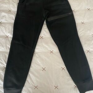 Kids Black Jogger Pants